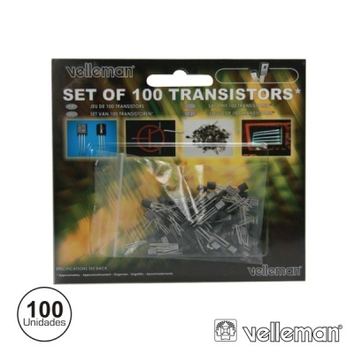 KIT TRANSISTOR C 100 PEÇAS