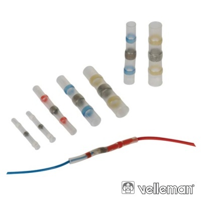 UNIÕES TERMORETRACTIL COM SOLDA 110° - 4.5mm (4 uds.)