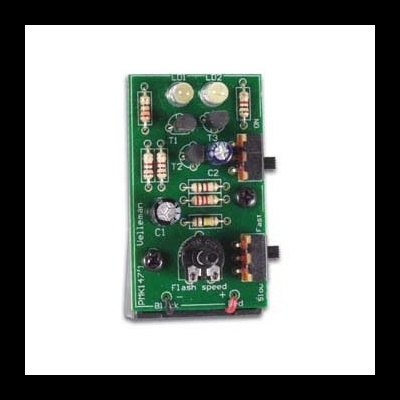 KIT ESTROBOSCÓPIO C 2 LEDS BRANCOS VELLEMAN