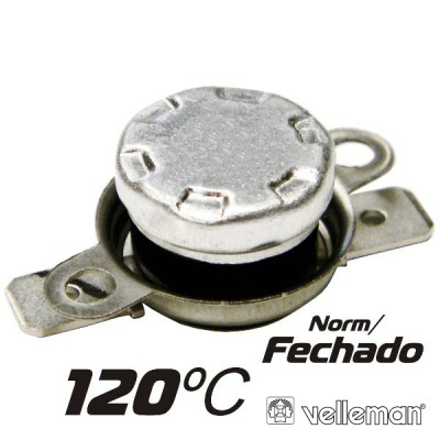 PROTECTOR DE CIRCUITO TÉRMICO NORMFECHADO 120ºC VELLEMAN