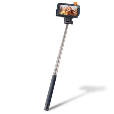 Vara Telescópica Monopod P Selfies PretoPrateado