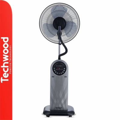 Ventoinha de Chão C Nebulizador 95W Ø40cm TECHWOOD