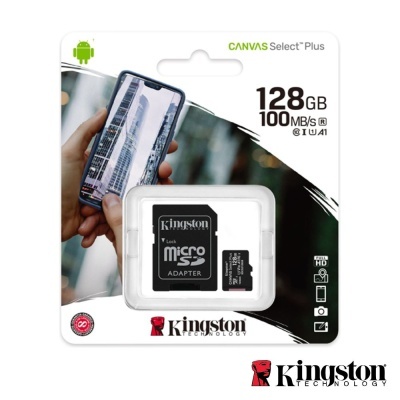 Cartão Memória Micro SDXC 128GB UHS-I KINGSTON