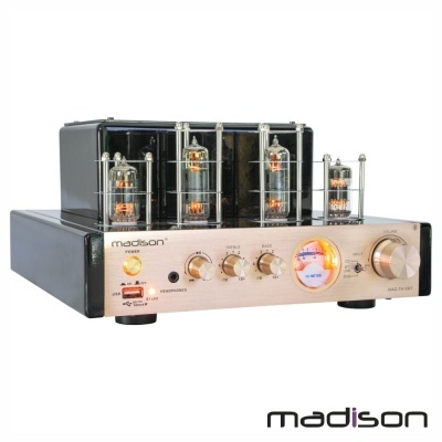 AMPLIFICADOR A VÁLVULAS 2X50W VINTAGE USBBT MADISON