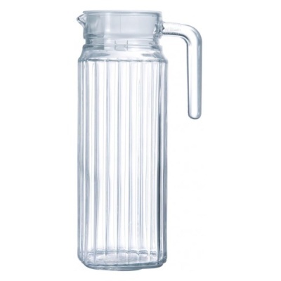 FRASCO VIDRO C TAMPA BRANCA 1.1L