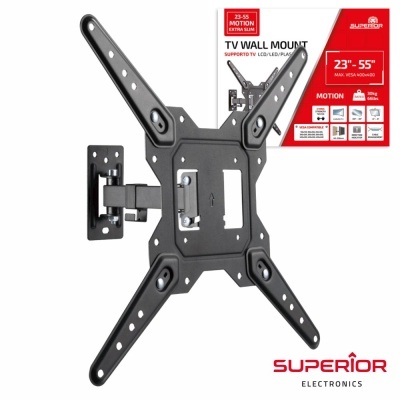 Suporte LCDLEDCurvoPlasma 2355" C 1 Braço VESA 400400