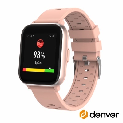 SmartWatch Multifunções P Android iOS Rosa TUYA DENVER