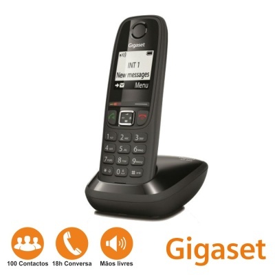 Telefone S Fios AS405H Preto Gigaset