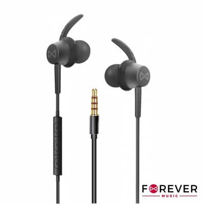 Auscultadores C Fios Desporto Mic FOREVER