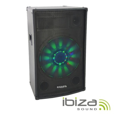 Coluna 8" 200W Preta IBIZA