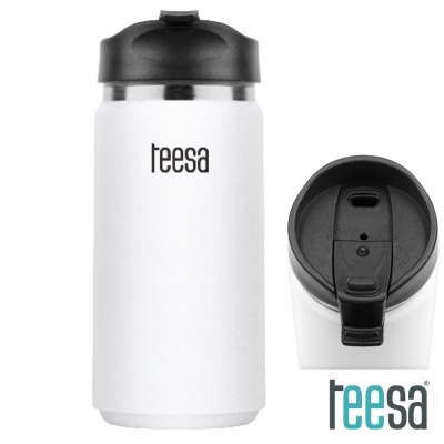 Garrafa Térmica 350ml Branco TEESA