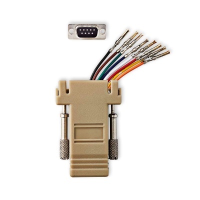 FICHA ADAPTADORA RJ45   D 9P MACHO