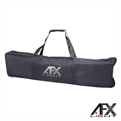 Bolsa de transporte preta com alça e logotipo AFX LIGHT