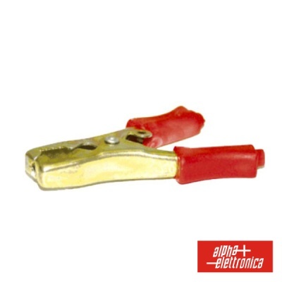 PINÇA CROCODILO ISOLADA VERMELHA 40A