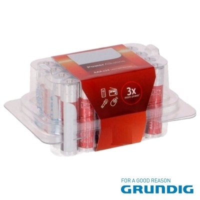 PILHA ALCALINA LR03AAA 1.5V 24X GRUNDIG