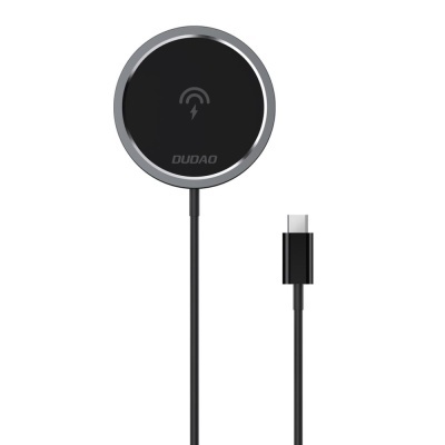 Carregador Por Indução MAGSAFE QI PD 15W Preto