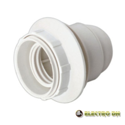 CASQUILHO P LÂMPADA E14 BRANCO EDH