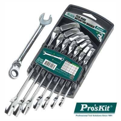 Conjunto de 7 Chaves Articuladas de BocasRoquete PROSKIT