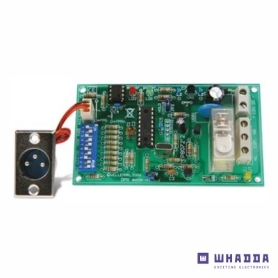 Kit Relé Controlado Por DMX WHADDA