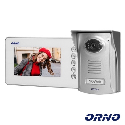 Vídeo Porteiro C Lcd 4.3" Cores LEDS IR ORNO