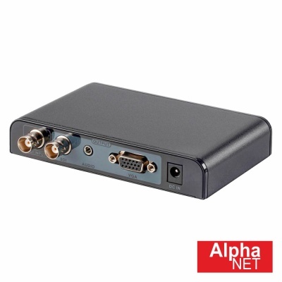 CONVERSOR VIDEO 3GSDHD SDI P VGA C JACK 3.5MM ALPHANET