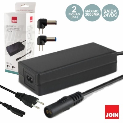 ALIMENTADOR SWITCHING 24V 3A C 2 FICHAS JOIN