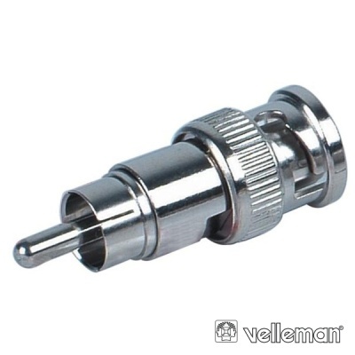 FICHA ADAPTADORA BNC MACHO  RCA MACHO