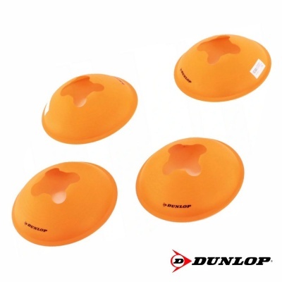 Conjunto 4 Cones de Delimitação P Desporto DUNLOP