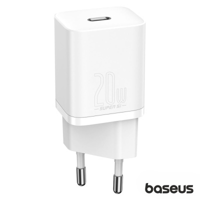 Alimentador Comutado USB-C PD QuickCharge 3.0 20W BASEUS