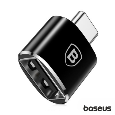 Adaptador USB-A Fêmea  USB-C Macho BASEUS
