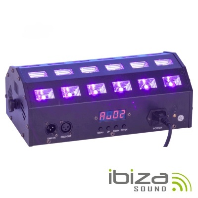 BARRA LEDS UV C 24 LEDS UV 3W E SUPORTE IBIZA