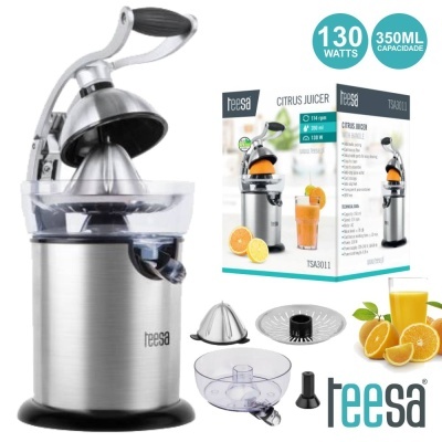 ESPREMEDOR DE CITRINOS 130W 350ML 114RPM TEESA