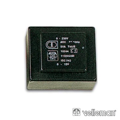 TRANSFORMADOR ENCAPSULADO 3VA 1x18V 1x0.167A