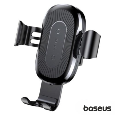 Suporte Telemóvel C Carregador Indução BASEUS