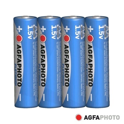 Pilha Alcalina LR6AA 1.5V 4x POWER AGFAPHOTO