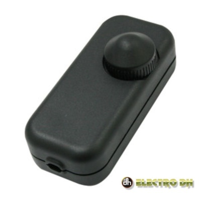 REGULADOR DE LUZ DIMMER 230V 5-100W PRETO