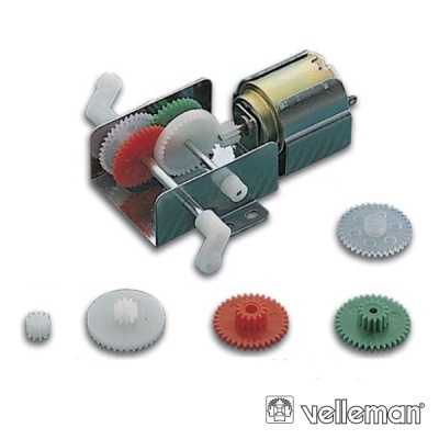 KIT DE ENGRANAGENS 2 EM 1 VELLEMAN