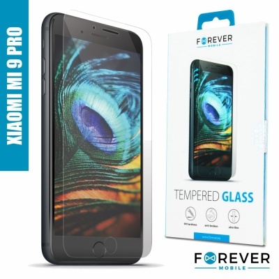 Protetor de ecrã em vidro temperado para Xiaomi Mi 9 Pro com embalagem branca