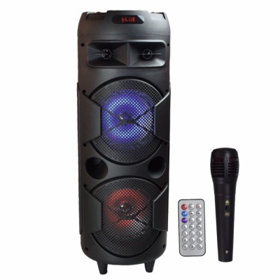 Coluna Bluetooth Portátil 650W BTUSBAUXFMMICSD