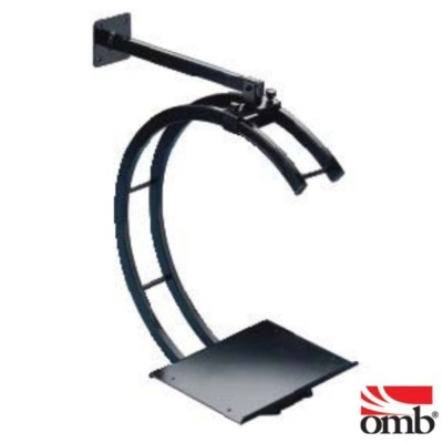 SUPORTE TV POLYLUX 30 PRETO 43CM OMB