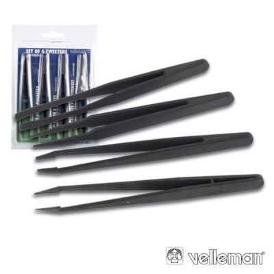 CONJUNTO DE 4 PINÇAS DIELÉTRICAS