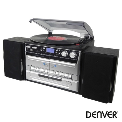 GIRA-DISCOS 334578RPM RETRO CDCASSETEUSBSD DENVER