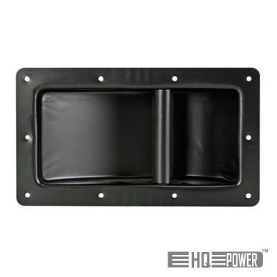 PEGA ROBUSTA P COLUNA EM METAL PRETA 280x160MM HQ POWER