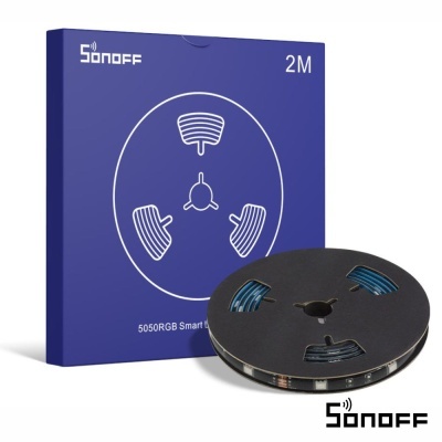 Fita 60 LEDS 5050 RGB 12V 2m IP65 SONOFF