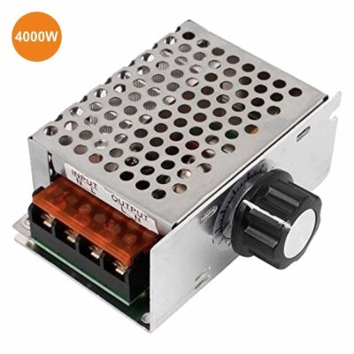 REGULADOR DE TENSÃO SCR P MOTOR AC 230V C DIMMER 4000W