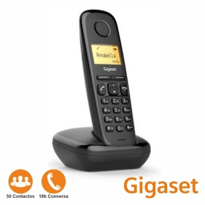 Telefone S Fios A170 Preto Gigaset
