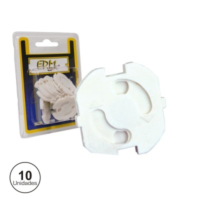TAMPA PROTECTORA TOMADAS 16A 10X BLISTER