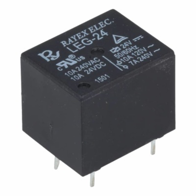 Relé 24VDC SPDT 10A