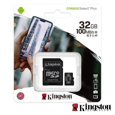 Cartão Memória Micro SDHC 32GB UHS-I Adaptador KINGSTON