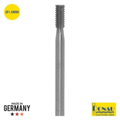FRESA DE CORTE CILÍNDRICA C Ø1.0MM EM AÇO DONAU